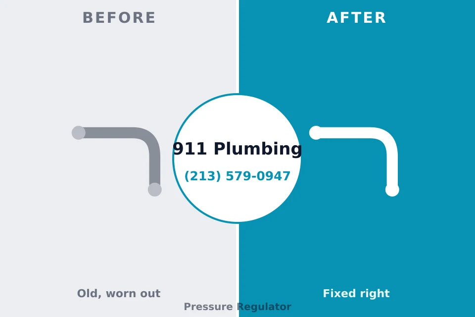 Before and after: plumbing company Five Corners, WA